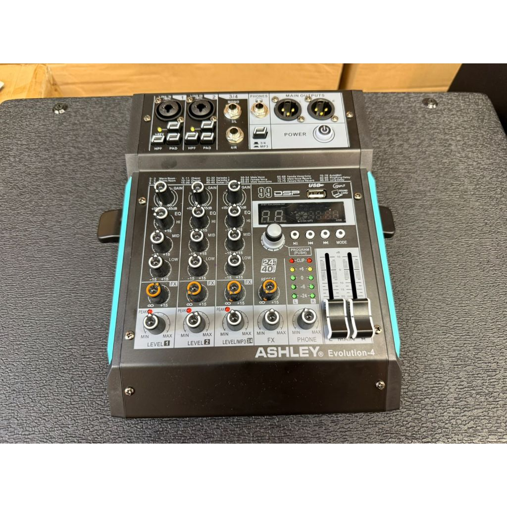 Jual ASHLEY Evolution 4 Mixer Audio Evolution4 | Shopee Indonesia