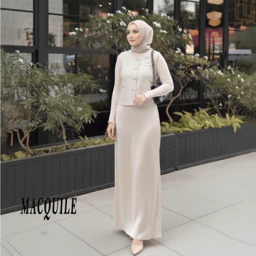 Rok Satin Silk Premium Maxi A Line Satin Skirt Rok Satin Duyung Size S XXXL 3XL Premium Fabric