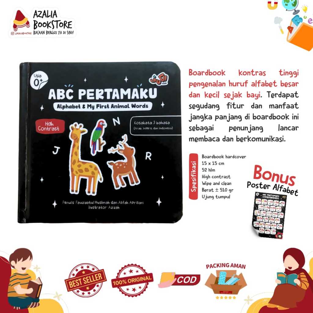 Jual ABC PERTAMAKU (Alphabet & My First Animal Words) | Shopee Indonesia