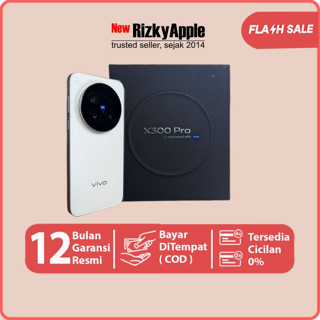 Jual Vivo X300 5G 512GB 256GB [ Ram 16GB / 12GB ] Black Blue Pink