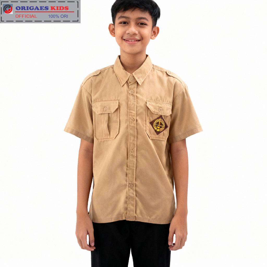 Jual ORIGAES KIDS - Seragam sekolah penggalang pramuka smp dan sma laki ...