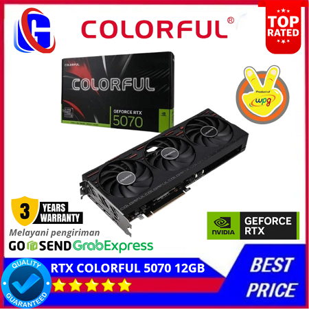 Jual VGA COLORFUL GeForce RTX 5070 GAMING 12GB GDDR7 | Shopee Indonesia