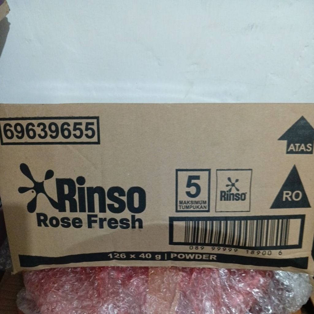 Jual rinso powder 40gr 1 dus isi 126pcs | Shopee Indonesia
