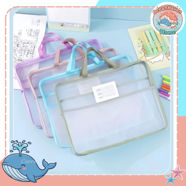 Jual ST005 Tas Dokumen A4 Besar Map Dokumen File Folder Kapasitas Besar ...