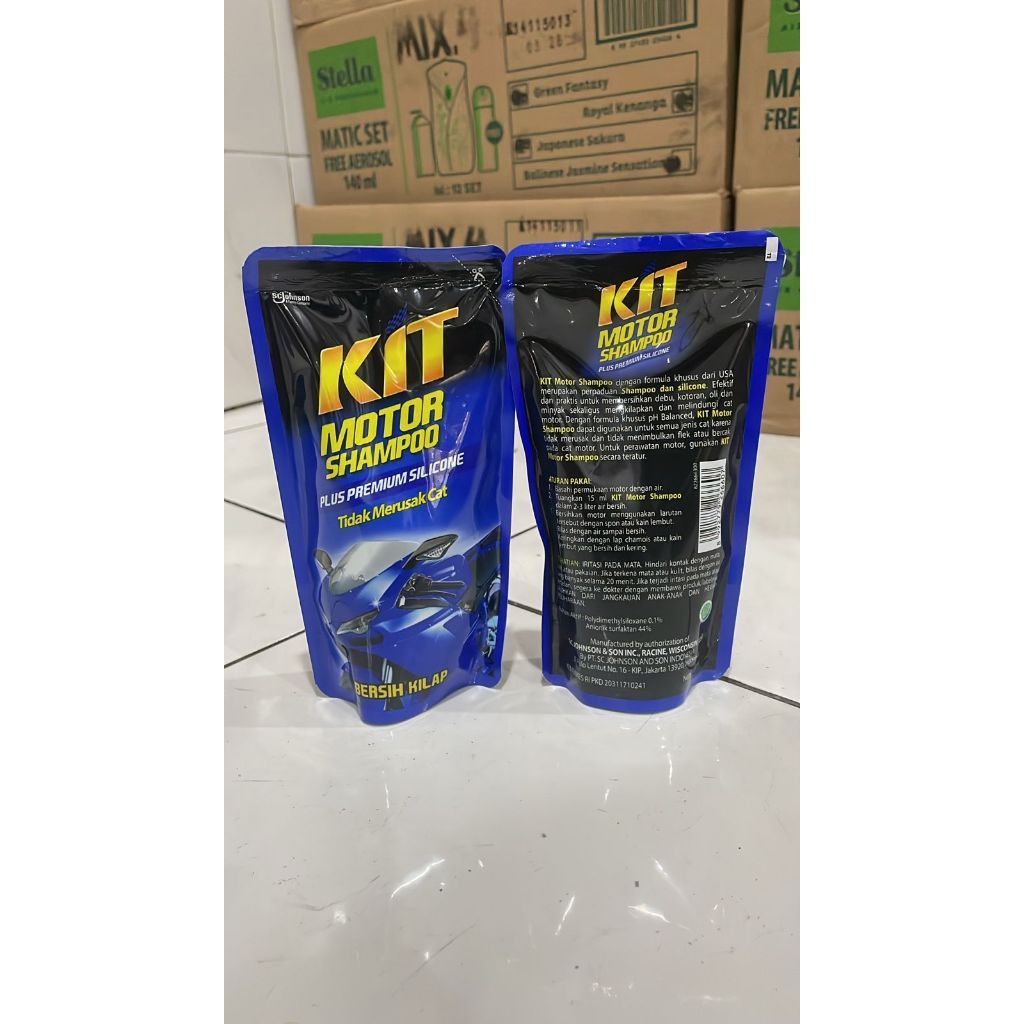 Jual KIT MOTOR SHAMPOO POUCH DAN SACHET REFFIL SABUN CUCI SHAMPOO MOTOR ...