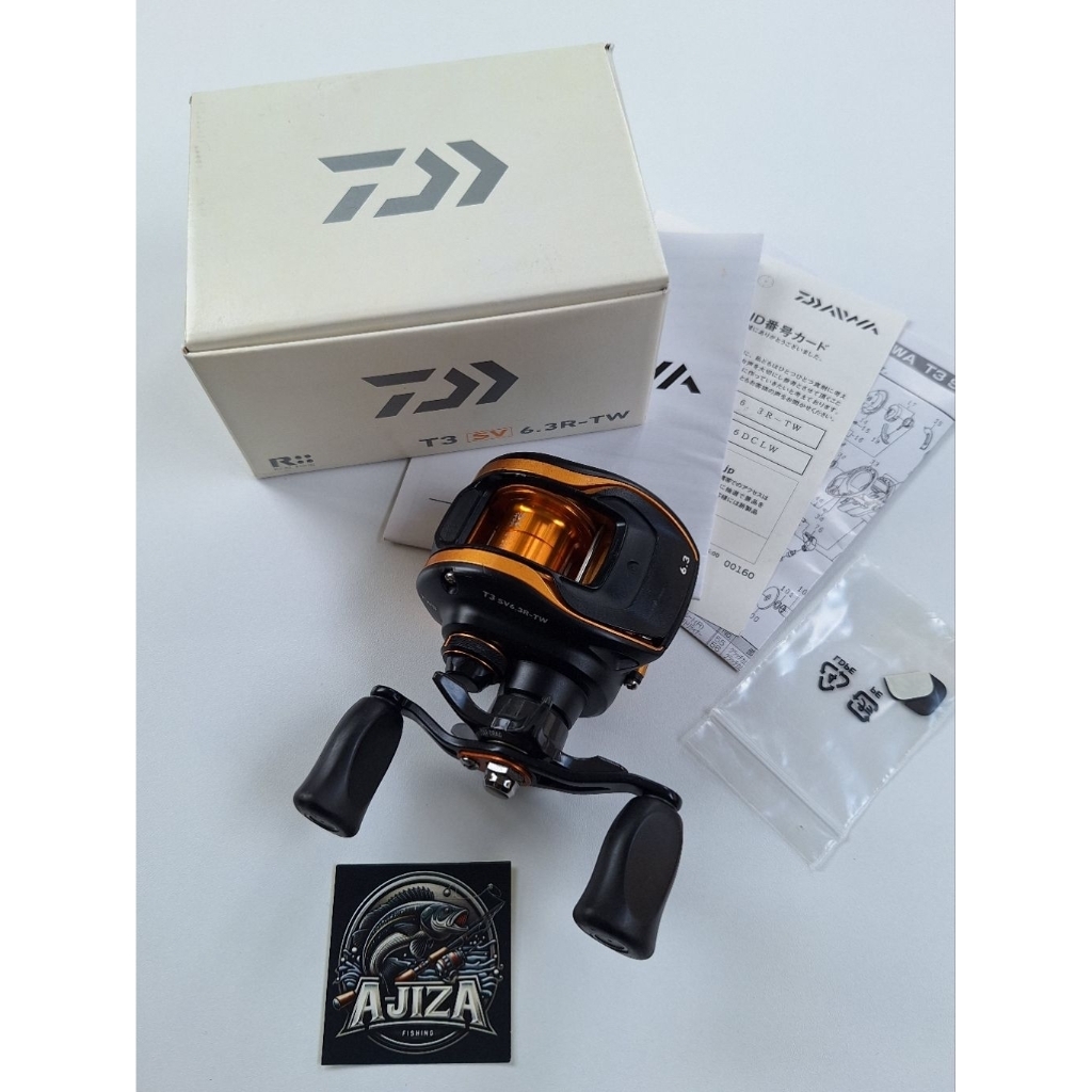 Jual Daiwa T3 SV 6.3R-TW (Ex JDM) , Reel BC, Handel kanan
