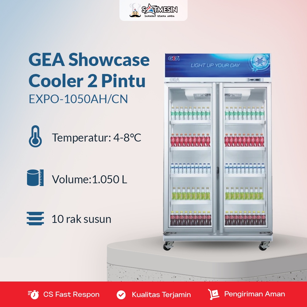 Jual Satmesin - Display Cooler | GEA Showcase Cooler Pendingin Minuman ...