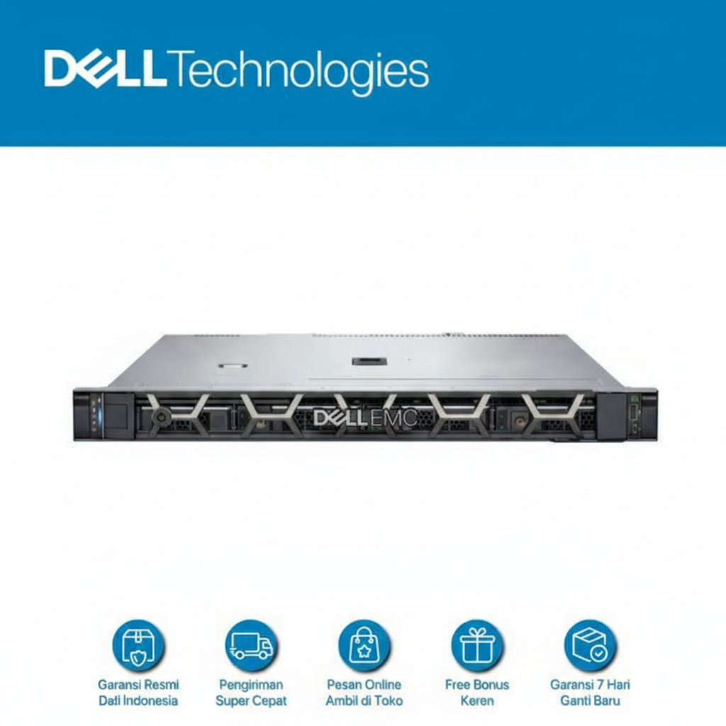 Jual Dell PowerEdge R450 Server [Xeon Silver-4310-16GB-1.2TB SAS-DOS ...