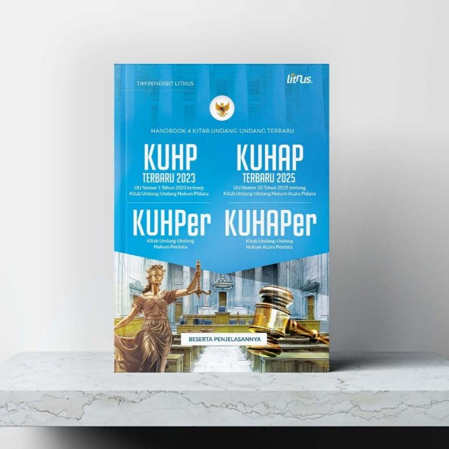 Jual [ORIGINAL] HANDBOOK 4 KITAB UNDANG-UNDANG TERBARU | KUHP Terbaru ...