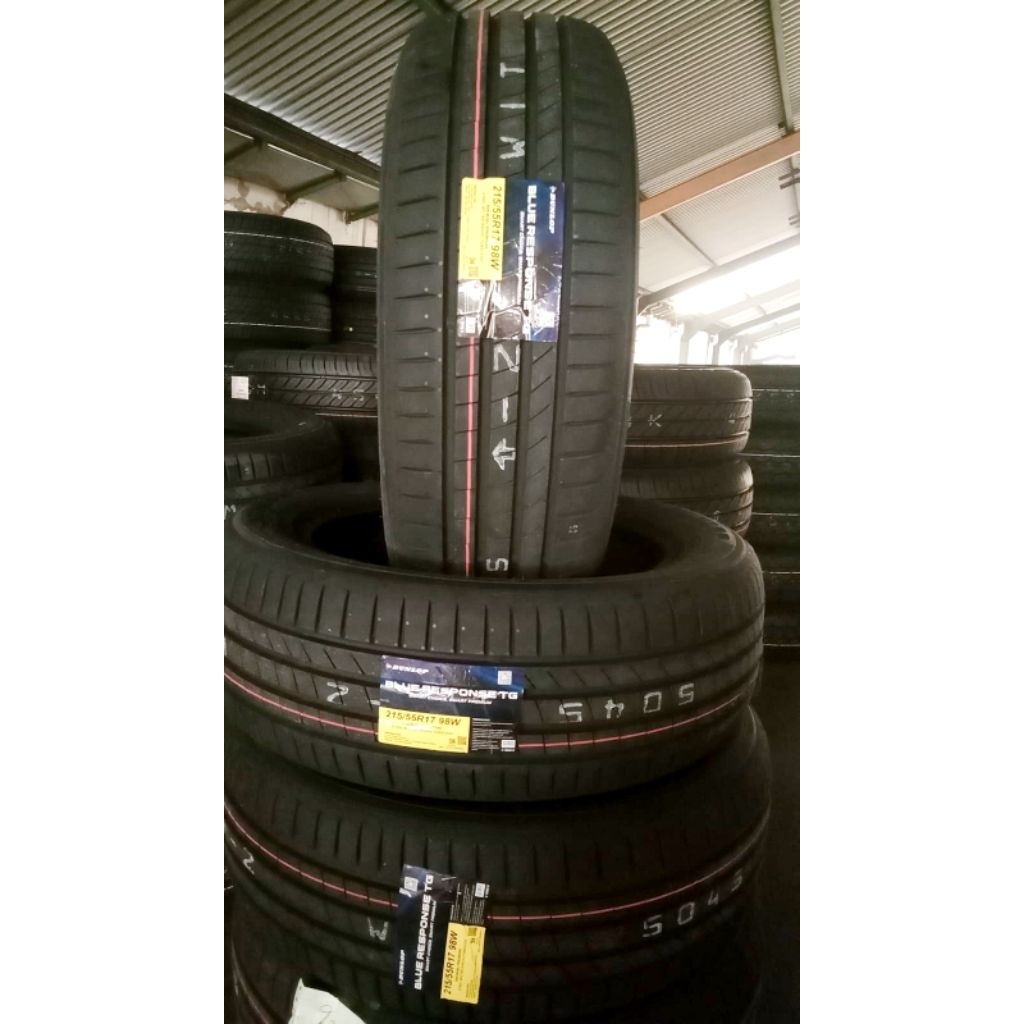 Jual BAN MOBIL DUNLOP BLUE RESPONSE TG UK 215/55 R17 | Shopee Indonesia