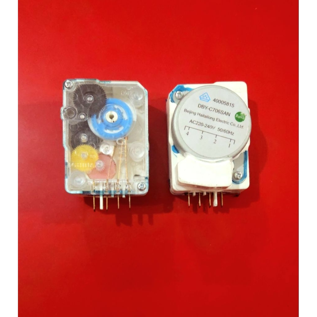 Jual TIMER 1-3 KULKAS 2 PINTU POLYTRON ORIGINAL RoHS DBY-70SAN AC220 ...