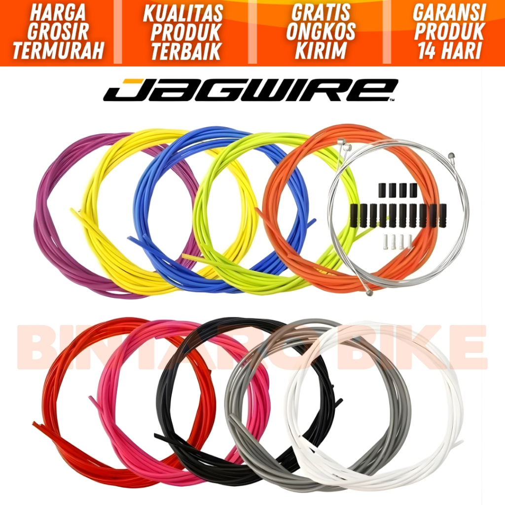 Jual Kabel Set JAGWIRE Rem Shifter Cable Set Sepeda Lipat MTB Roadbike ...