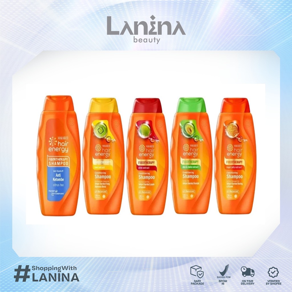 LANINA - Makarizo Hair Energy Fibertherapy Conditioning Shampoo 170ml | 330ml