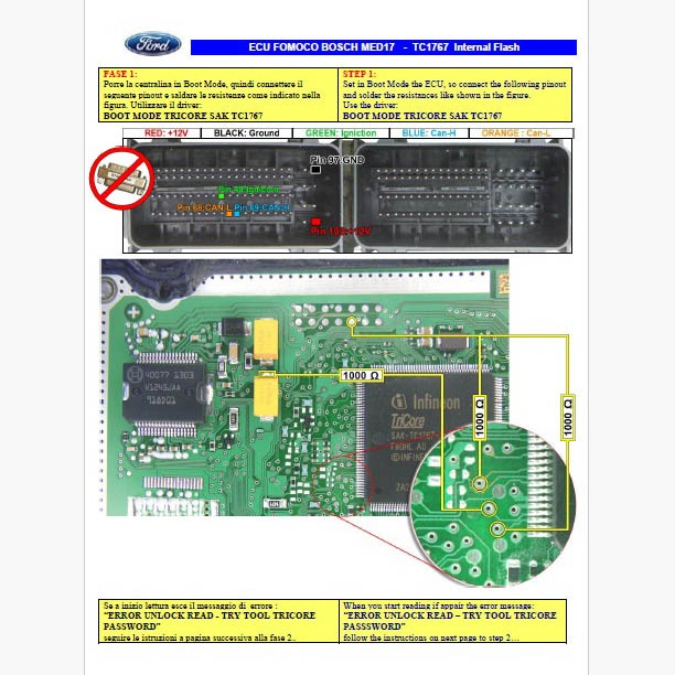 Jual FDD Database ECU Pinout Pin Out Boot 3400 Model ECU Plus EGPT ...
