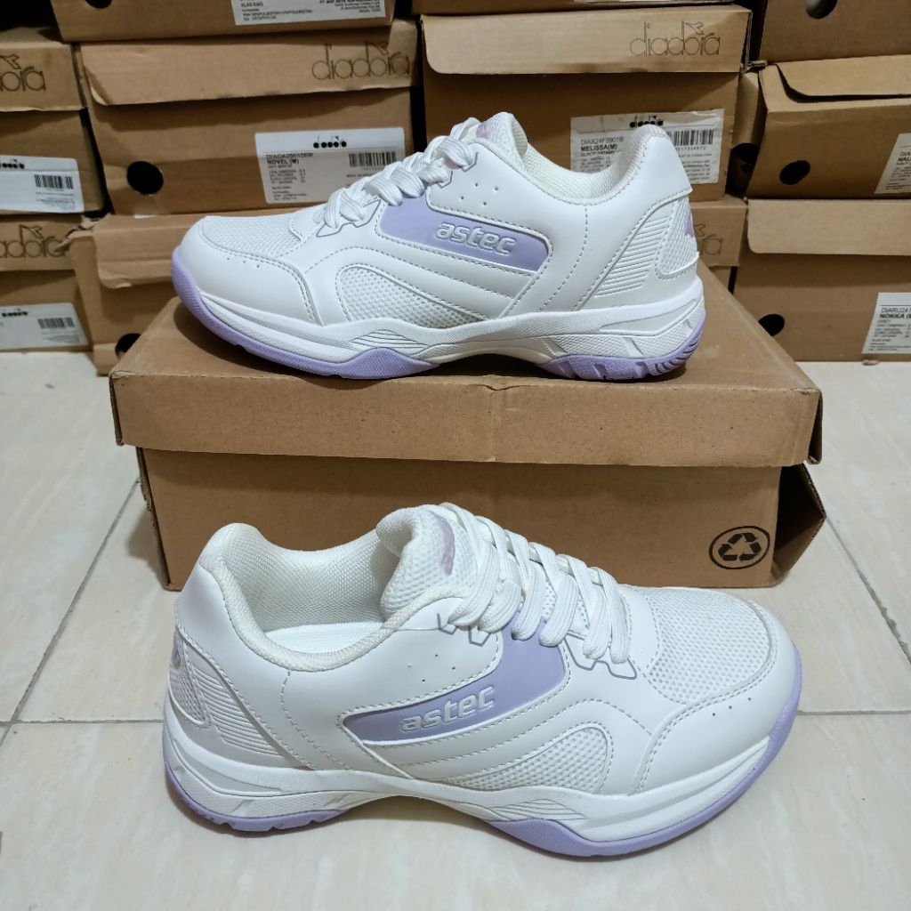 Jual Astec Badminton White ( Size : 36 ) | Shopee Indonesia