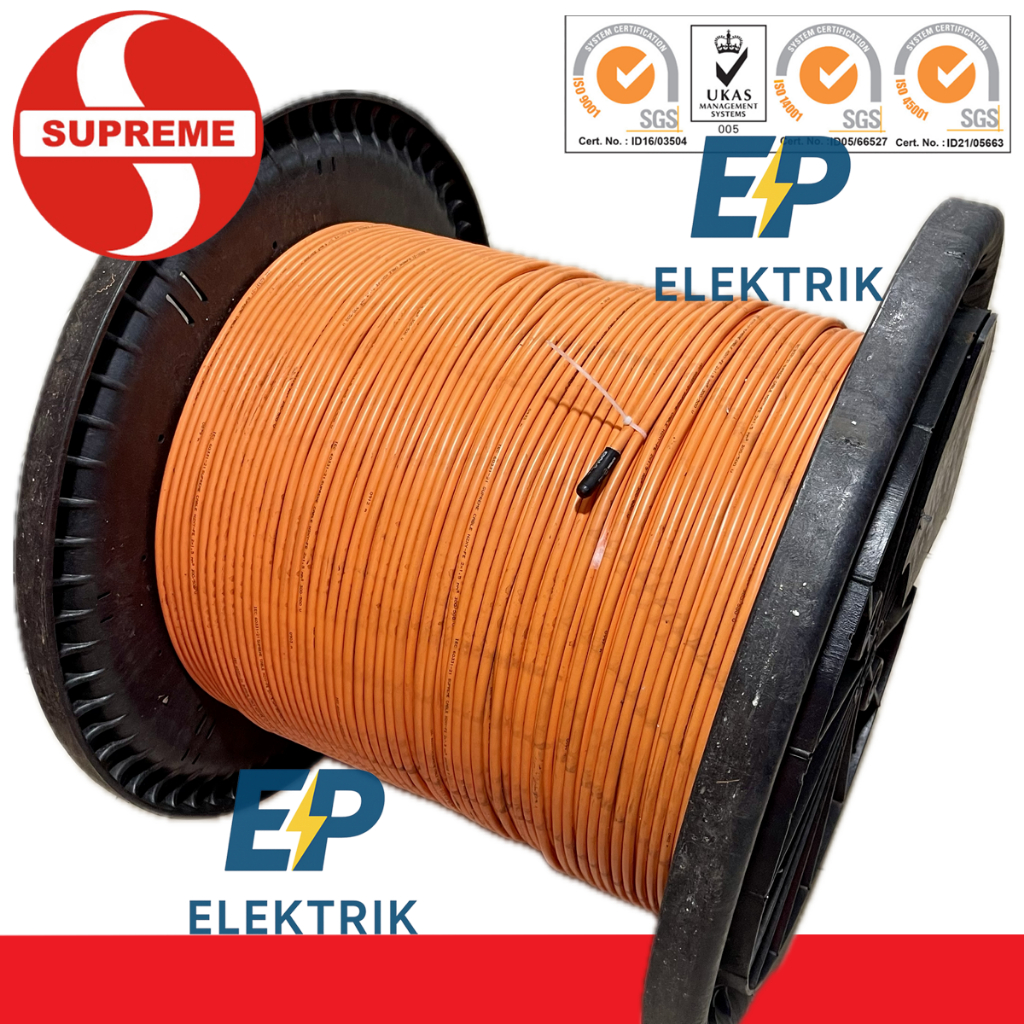 Jual KABEL FIRE RESISTANCE CABLE FRC N2XY 2X1,5 SUPREME KABEL TAHAN API ...