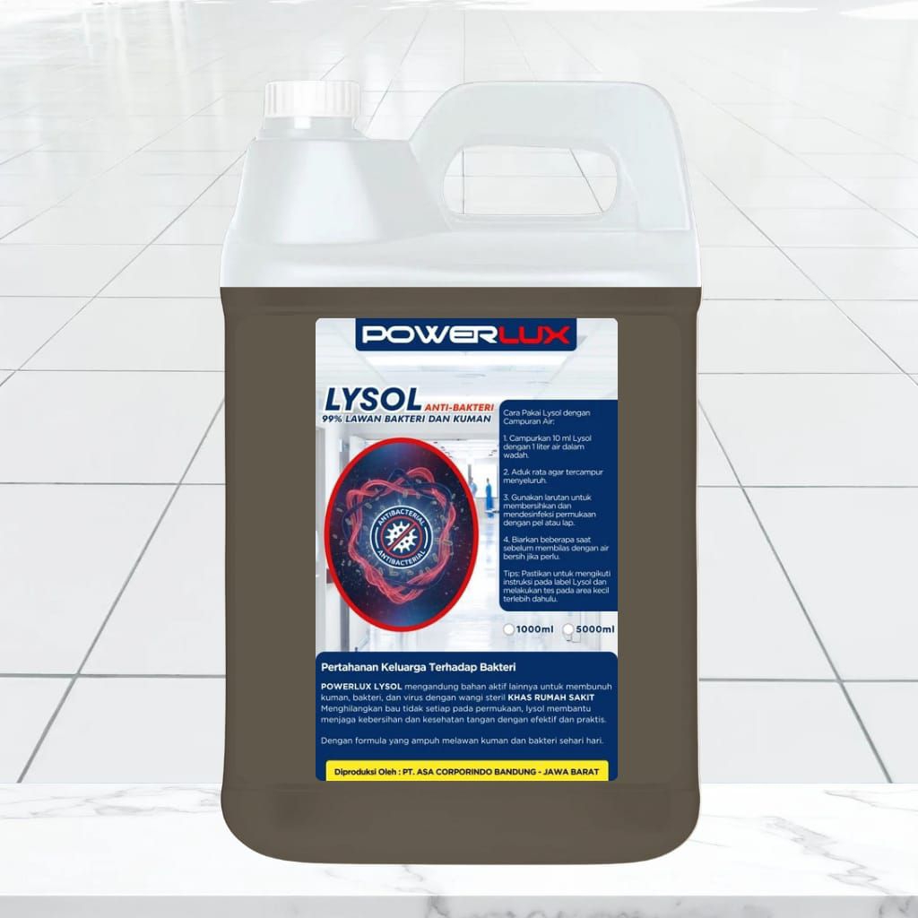 Jual Lisol Premium 5 Liter - Lisol Powerlux 5 Liter, Sangat ampuh ...