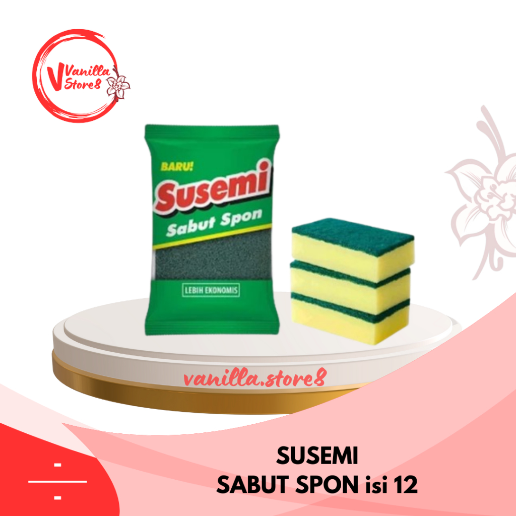 Jual SUSEMI SABUT SPON isi 12pcs | Shopee Indonesia