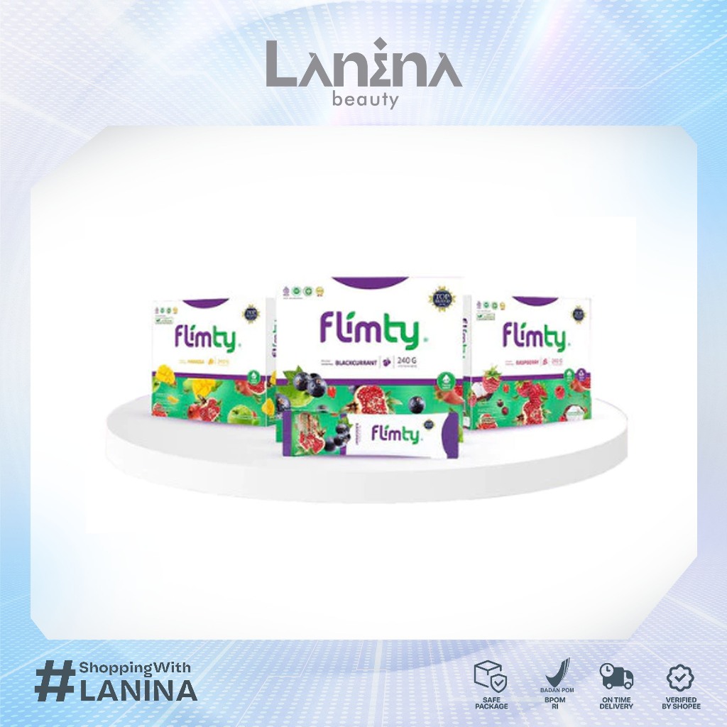 Jual Flimty Fiber Original 1 Box isi 16 Sachet Fiber Diet Detox ...