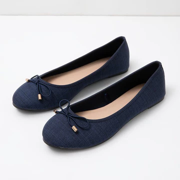Berrybenka Sepatu Flatshoes Wanita Sofia Fana Bow
