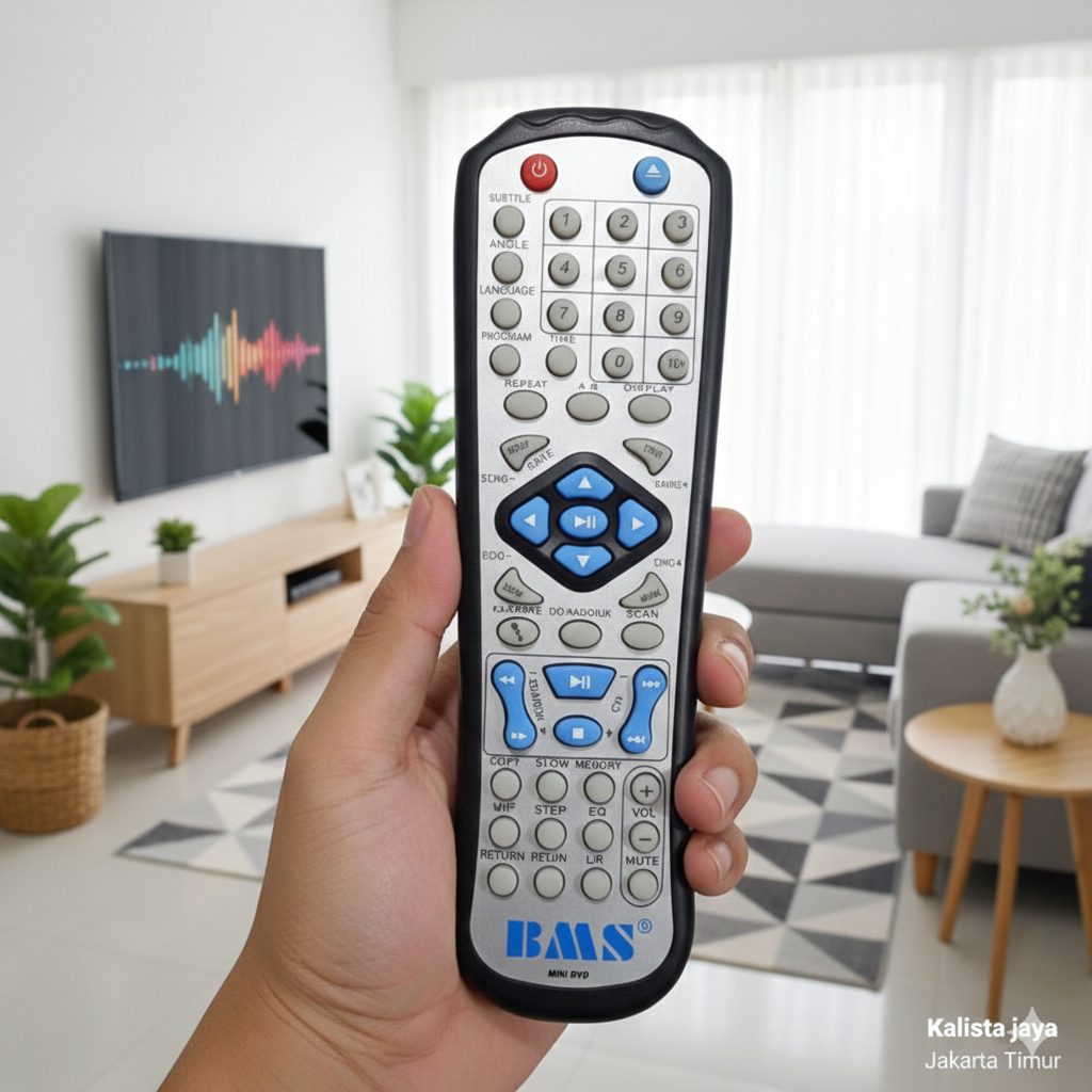 Jual REMOTE REMOT DVD BMS MINI DVD ORIGINAL | Shopee Indonesia
