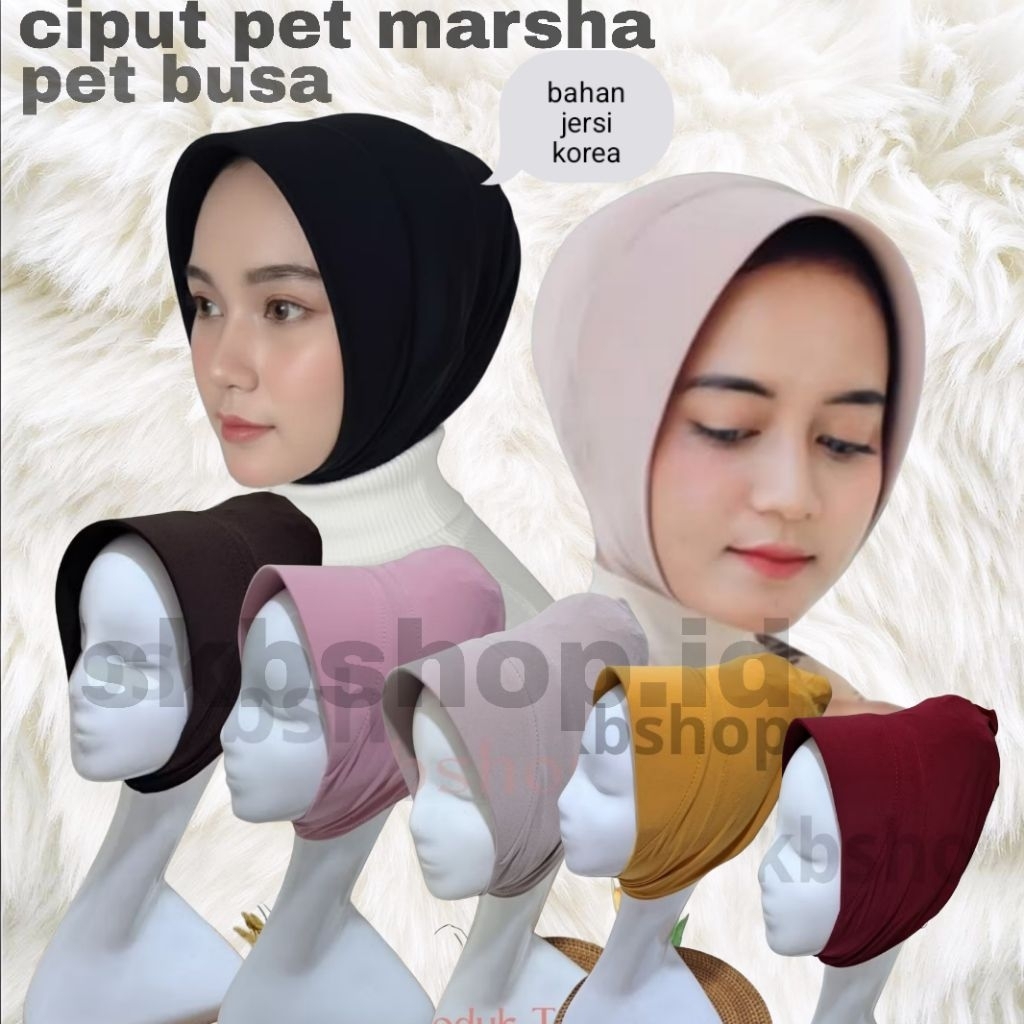 Jual Ciput Marsha Pet Premium,Iner Anti Letoi,Iner Jersi Pet,Dalaman ...