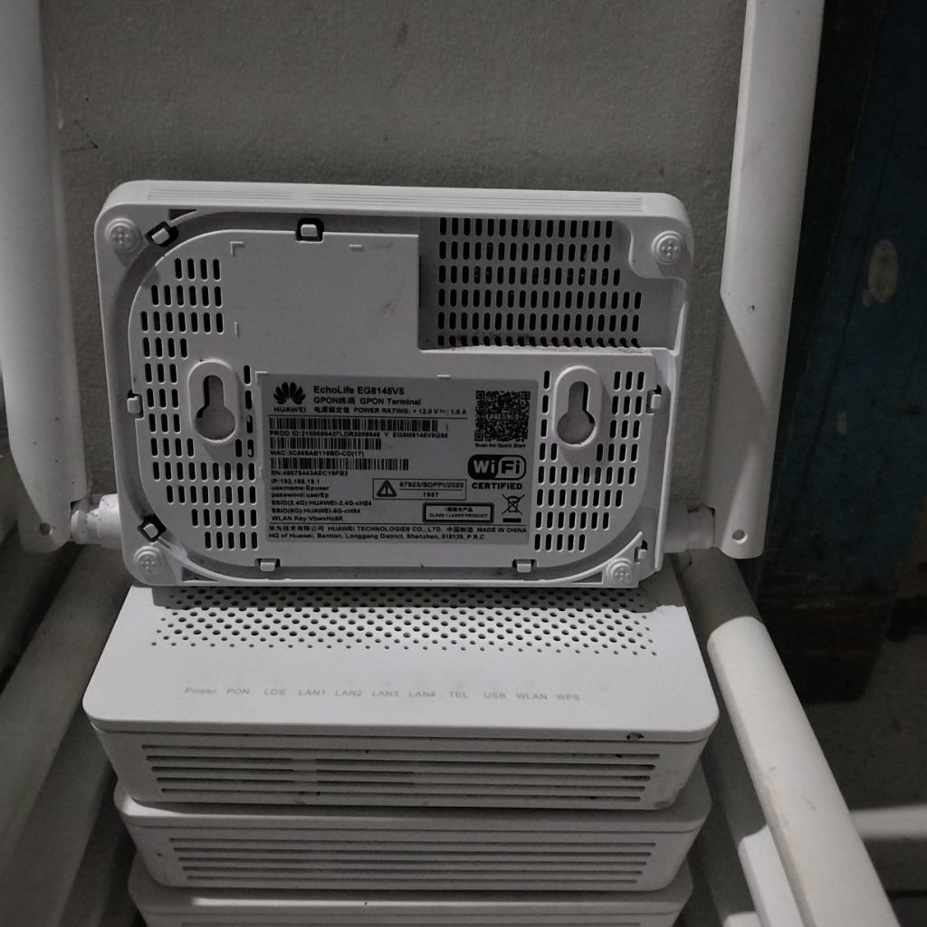 Jual Huawei EG8145V5 port ijo + adaptor bekas myrep | Shopee Indonesia