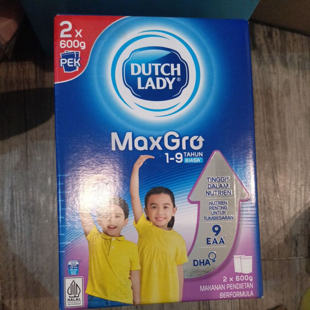 Jual SUSU MAX GRO 1-9 TAHUN DUTCH LADY MAX GRO 1-9 TAHUN 2027 ISI 1.2 ...