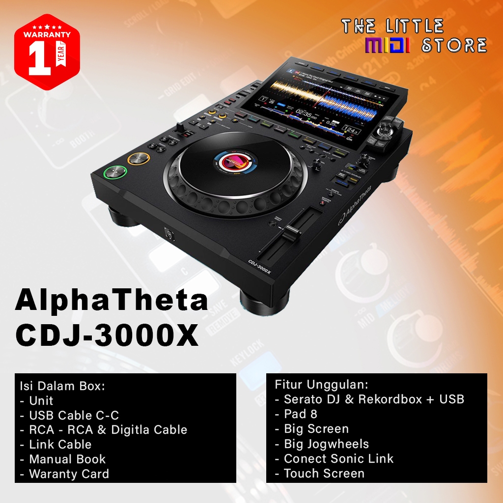 Jual Pioneer DJ CDJ-3000X CDJ3000X CDJ 3000X | Profesional DJ ...