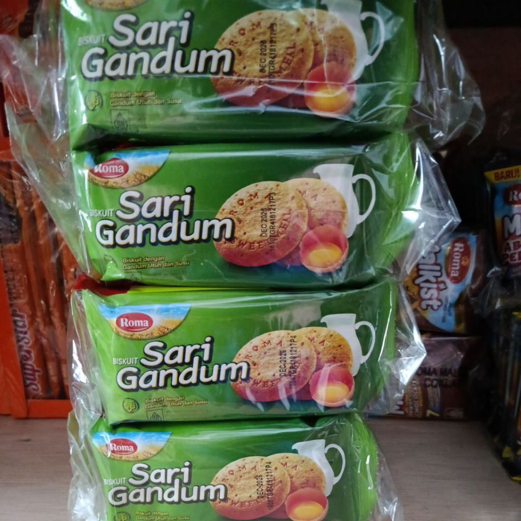 Jual Biskuit Sari Gandum Original 1 Pack @ 10 pcs | Shopee Indonesia