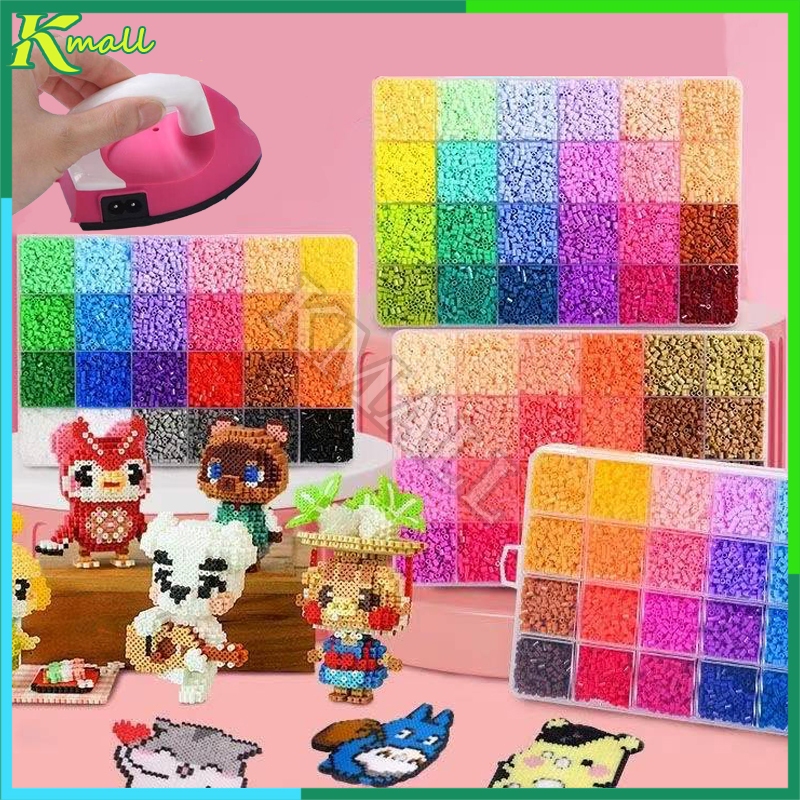 Jual Mainan DIY Craft Kit Manik-Manik Sekering 24 Warna DIY Perler ...