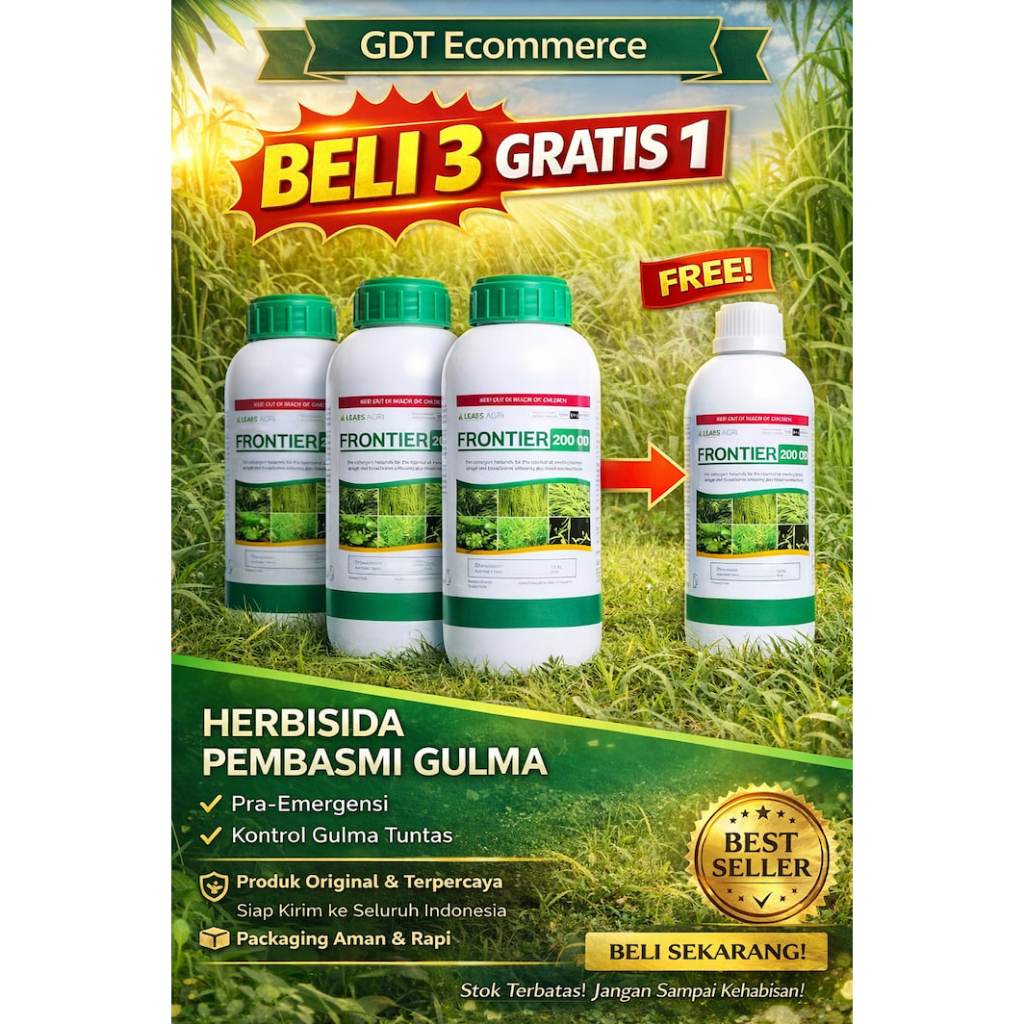 FRONTIER 200 OD HERBISIDA BELI 3 GRATIS 1 PEMBASMI GULMA ORIGINAL Efektif untuk Kontrol Gulma Perkebunan Sawit Lainnya