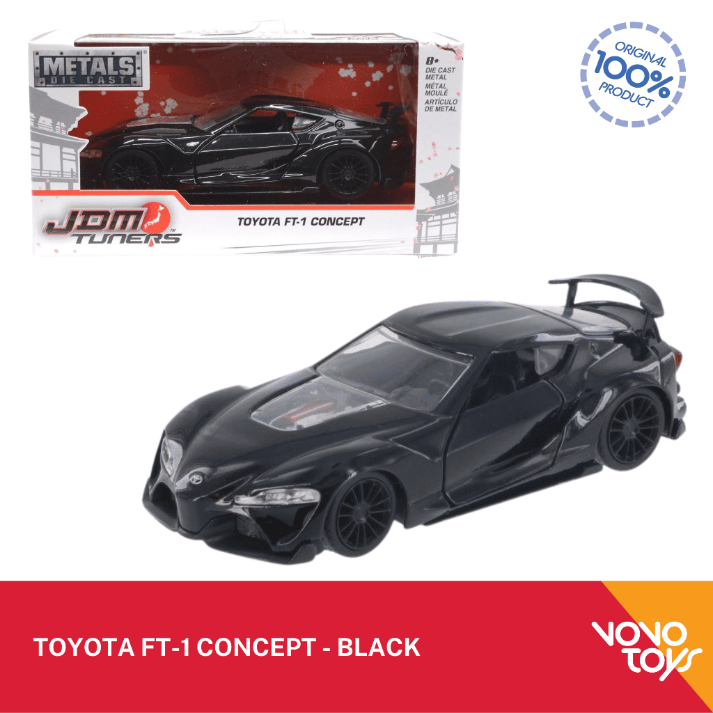 Jual Jada JDM Tuners 1:32 Toyota FT-1 Concept - Black | Shopee