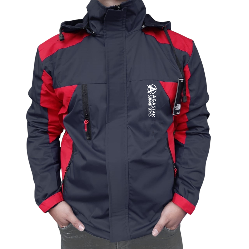 jaket outdoor windproof unisex/ hiking bahan mayer / cocok buat cuaca apapun