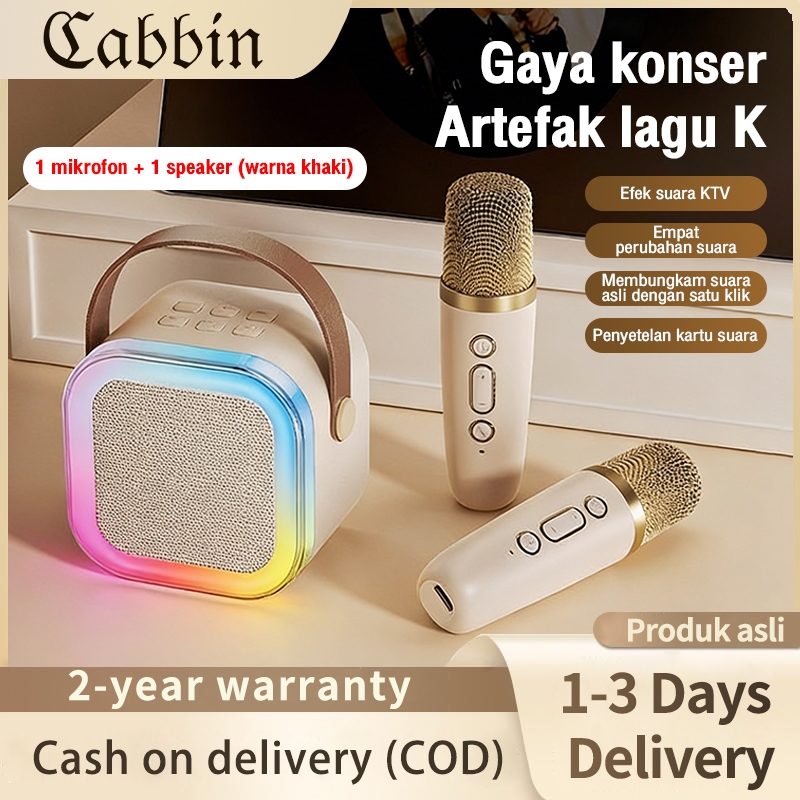 Jual Speaker Bluetooth Set K12 LED Karaoke Super BASS Mic Portabel ...