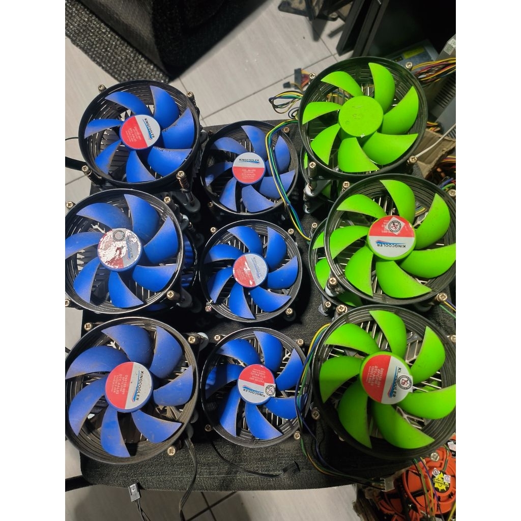 Jual Fan Processor Intel LGA socket 775 Model Baut King Cooler | Shopee ...