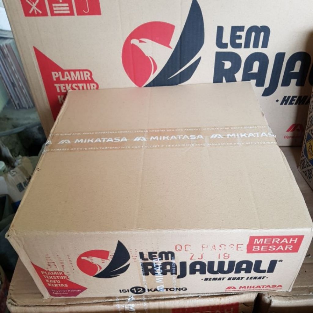 Jual Lem Rajawali DUS isi 12 bks | box dos kemasan merah besar 1kg per ...