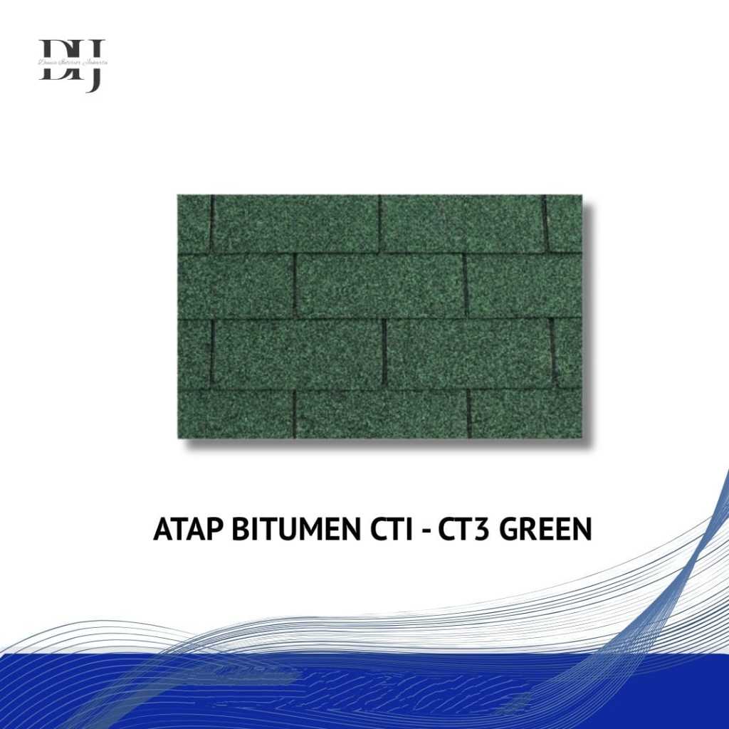 Jual Atap Bitumen CTI CT3 Green | Shopee Indonesia