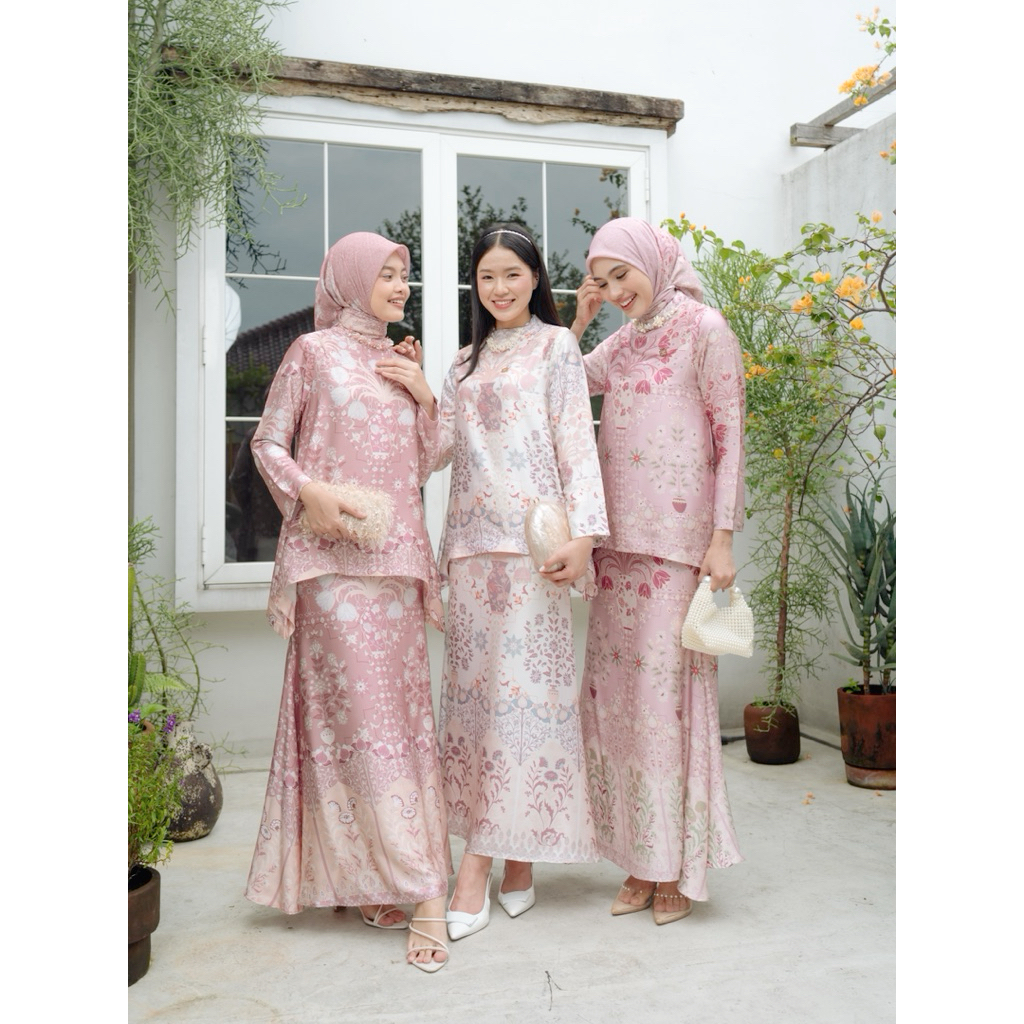 Jual Womenwear - Thalia Raya Set/Oneset Kurung Melayu/Set Rok Wanita ...