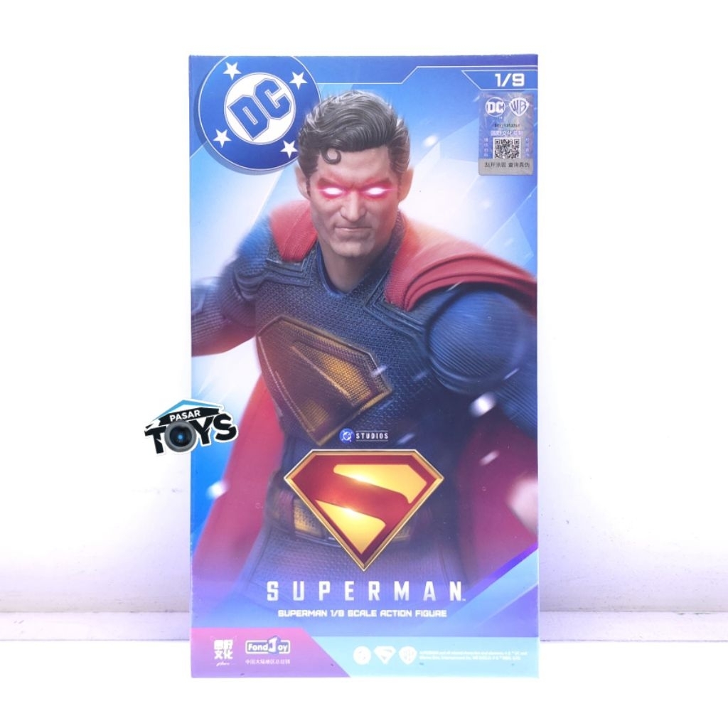 Jual Fondjoy DC Superman Battle Damage Edition Figure Series 1/9