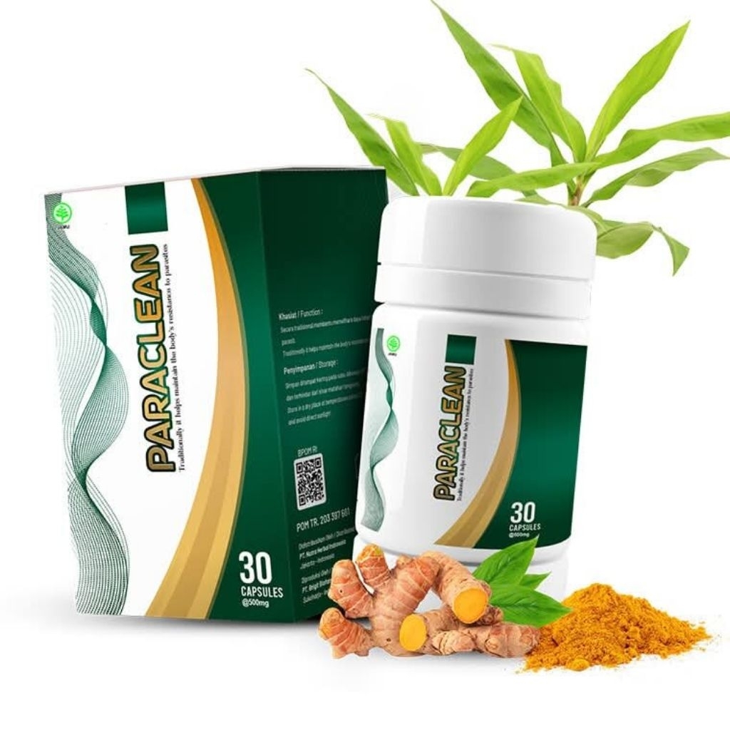 Jual Beli 3 Botol Bonus 1 Botol - PARACLEAN Original ( 30 Kapsul ) Obat ...