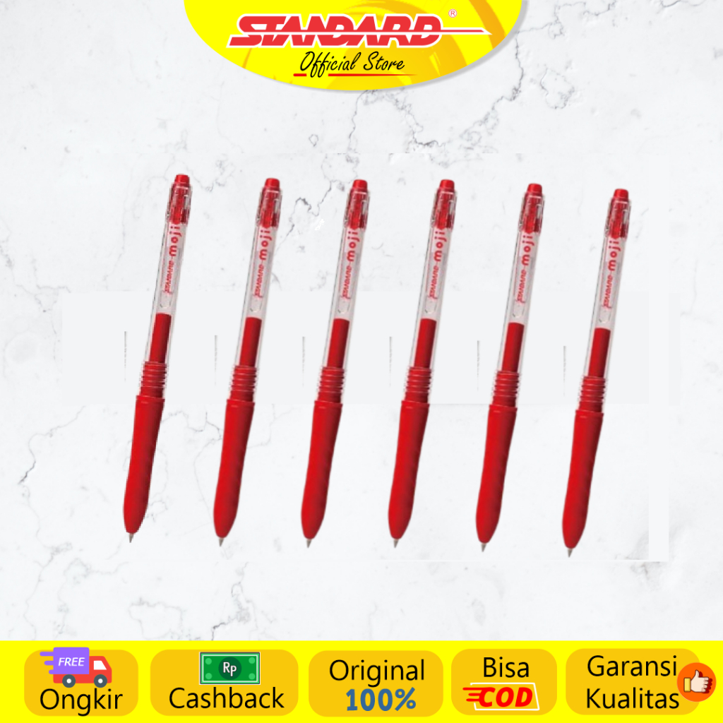 Standard - Pulpen Mojito 0.5 - Gel ( Alat Tulis / Pen / Ballpoint / Pena ) (3)
