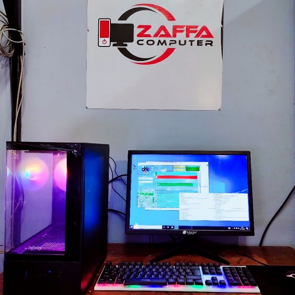 Jual PC fullset CORE I5 SSD 256 GB HDD 500 GB LED 19 INCH MURAH UNTUK ...