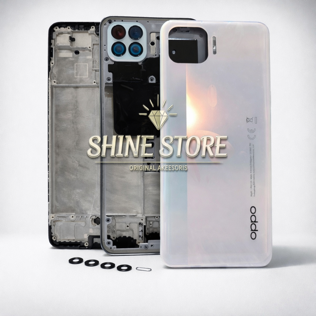 Jual Casing Housing Fullset HP Oppo Reno4 F SPH2209 Backdoor Bezel ...