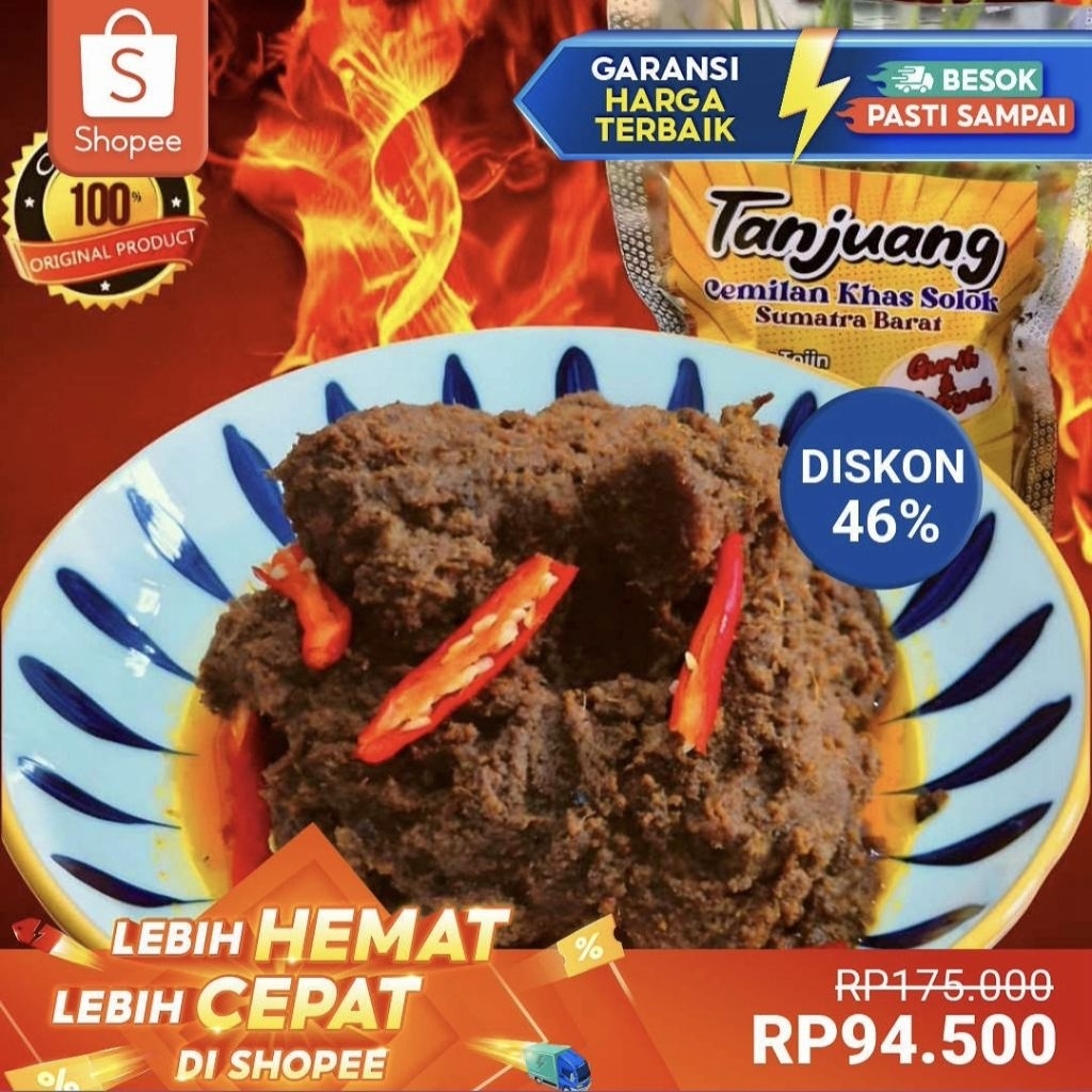 Jual RENDANG DAGING SAPI ASLI PADANG/RENDANG PRODUK LOKAL ASLI/RENDANG ...