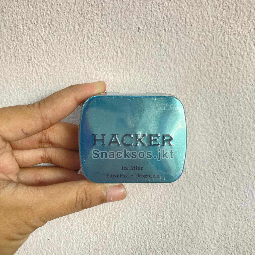 Jual HACKER SUGAR FREE PERMEN RASA MINT/ STRONG MINT / ICE MINT CANDY ...