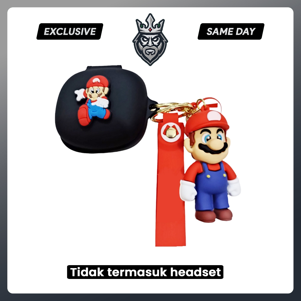 Jual [R50i] Case Karakter Soundcore R50i Anker Mario Merah Premium ...