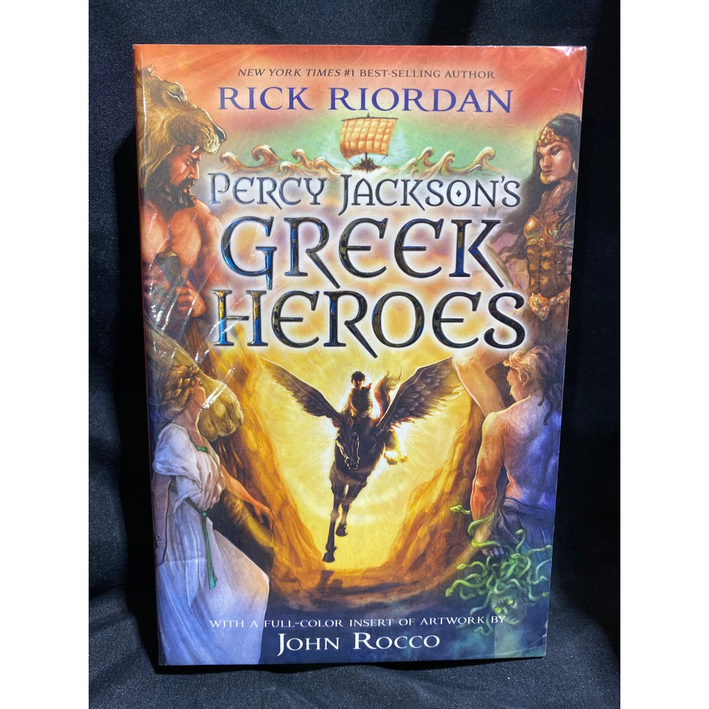 Jual Buku Original PERCY JACKSONS GREEK HEROES - JOHN ROCCO | Shopee ...