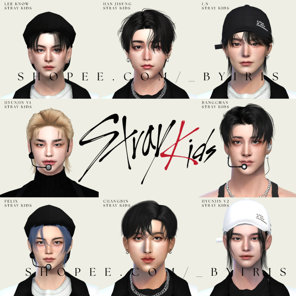 Jual THE SIMS 4 CHARACTER STRAYKIDS STRAY KIDS + CUSTOM CONTENT ...