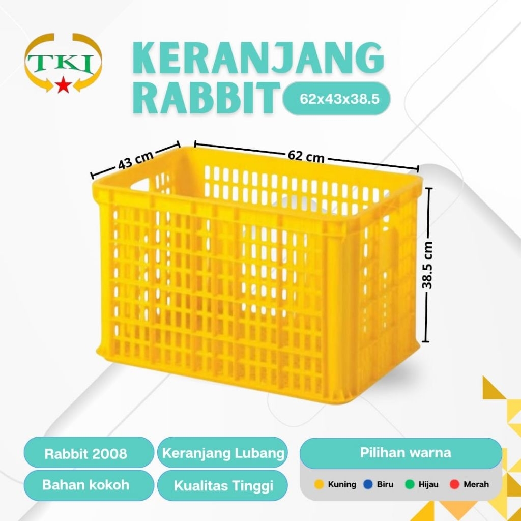 Jual keranjang industri merk RABBIT 2008 | Shopee Indonesia
